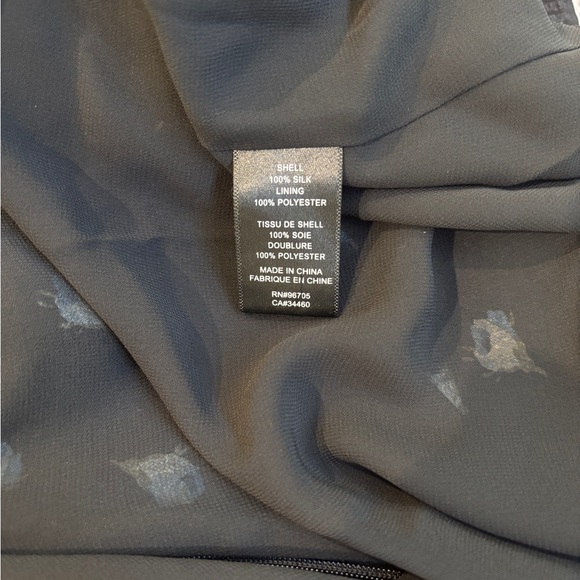 Rebecca Taylor Long Sleeve Silk Brigette Dress - Picture 10 of 10